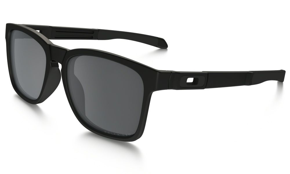 Oakley Catalyst Polarized Sunglasses Matt Black/ Black Iridium ...