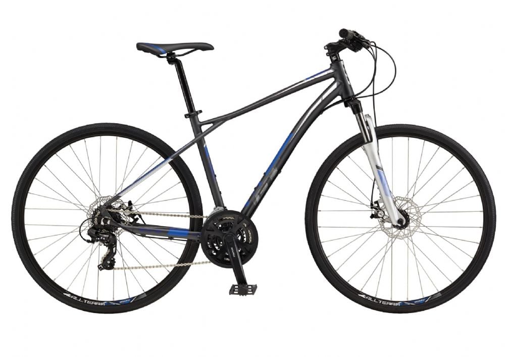 GT Transeo 5.0 Sports Hybrid Bike 2017 299.99 GT Sports Hybrid Bikes Cyclestore