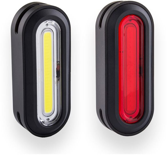 Kryptonite Avenue F-100 /& R-50 Set Basic USB COB Set Lights