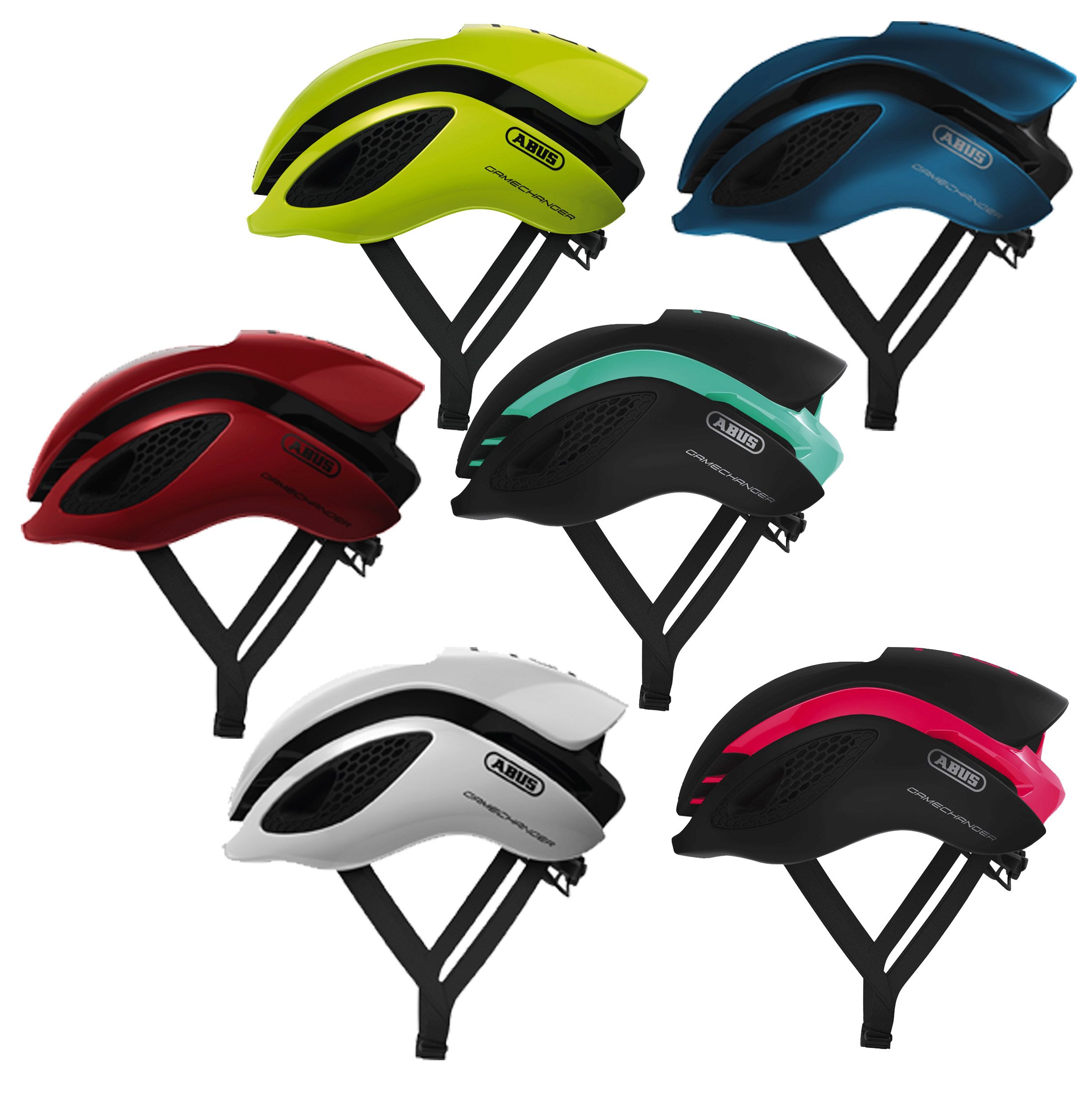abus gamechanger aero road bike helmet