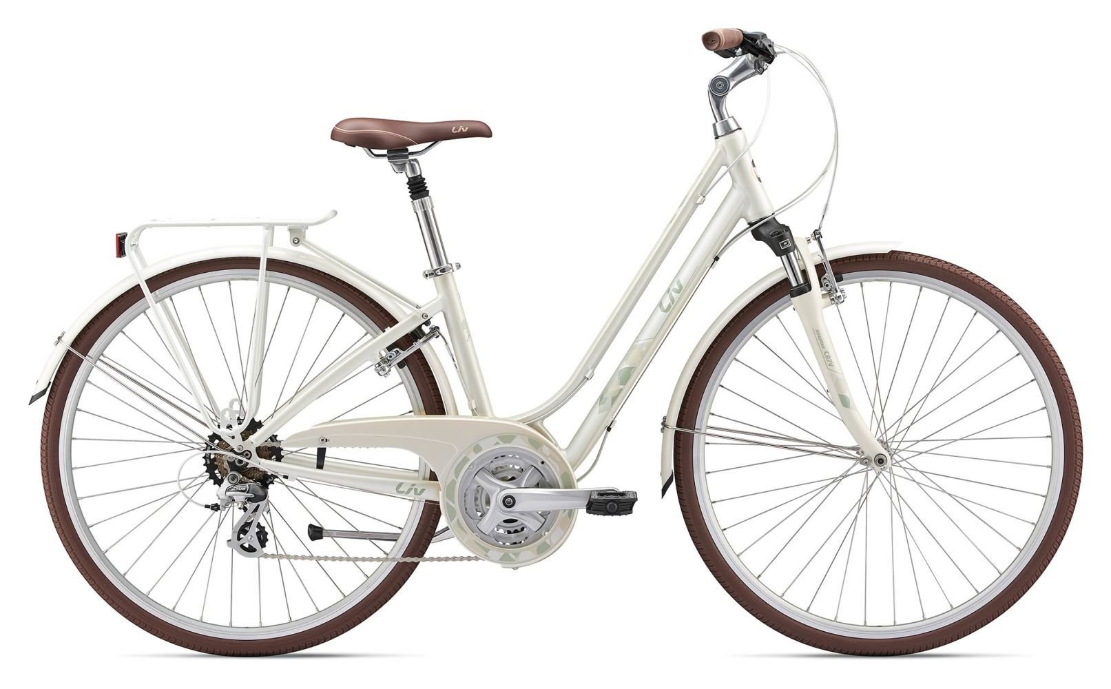Giant Liv Flourish FS 2 Womens Hybrid Bike 2019 390 Comfort