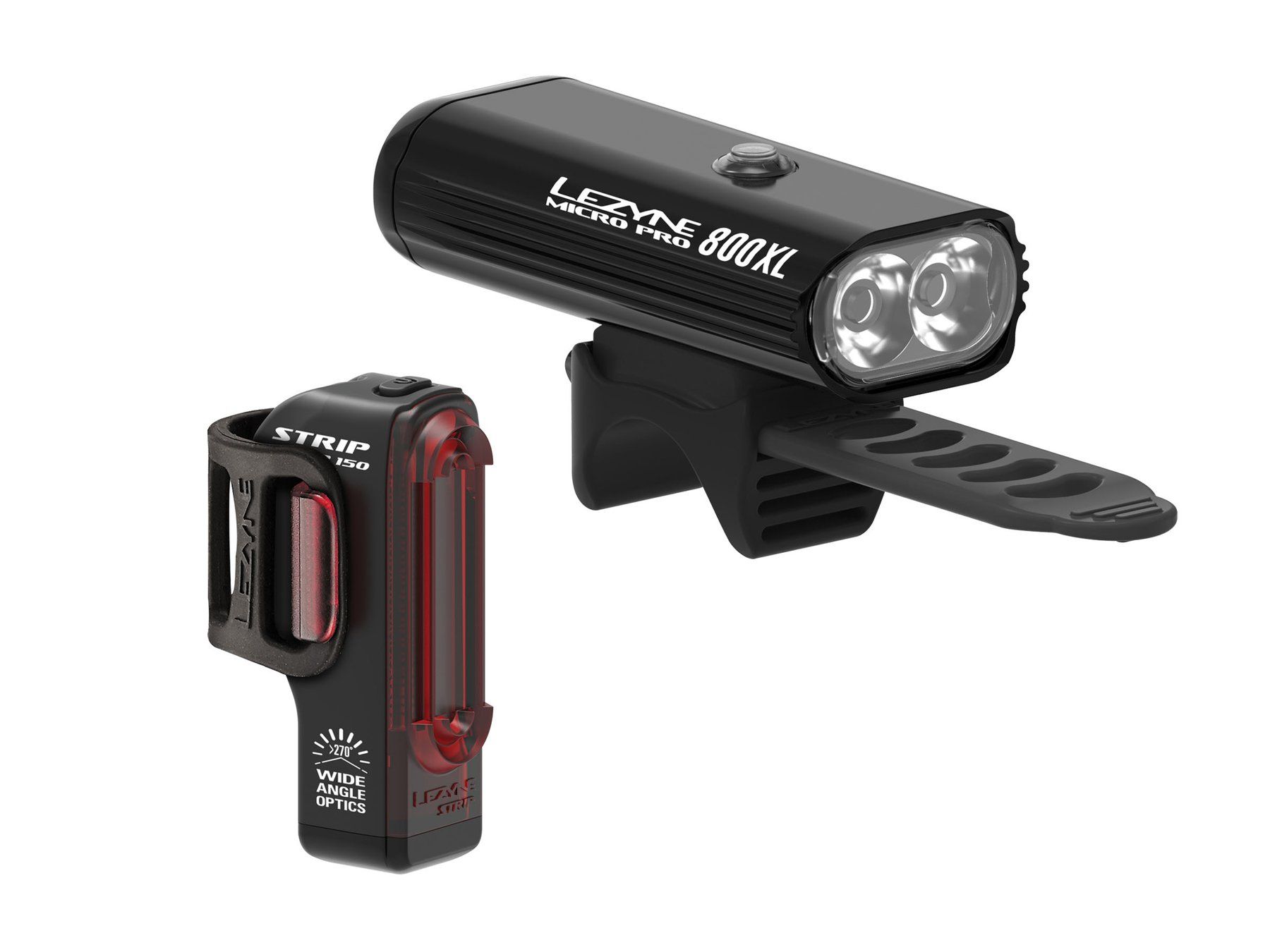 Lezyne Femto Drive Duo Front /& Rear Bike Bicycle Helmet Light Black RRP£24.99