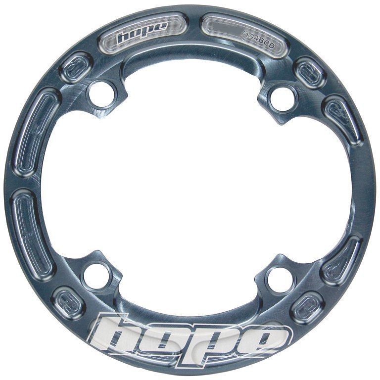 Hope Lightweight Bash Guard 104mm 36/38t Gunsmoke £20 Bash Rings