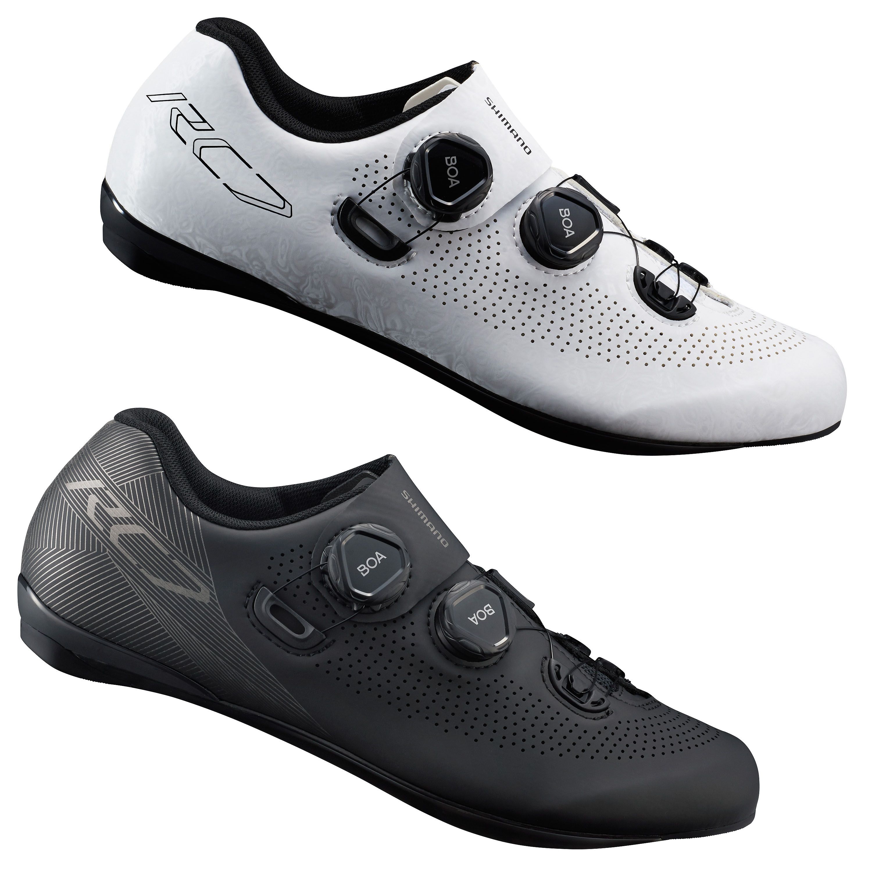 shimano rc7 wide fit black