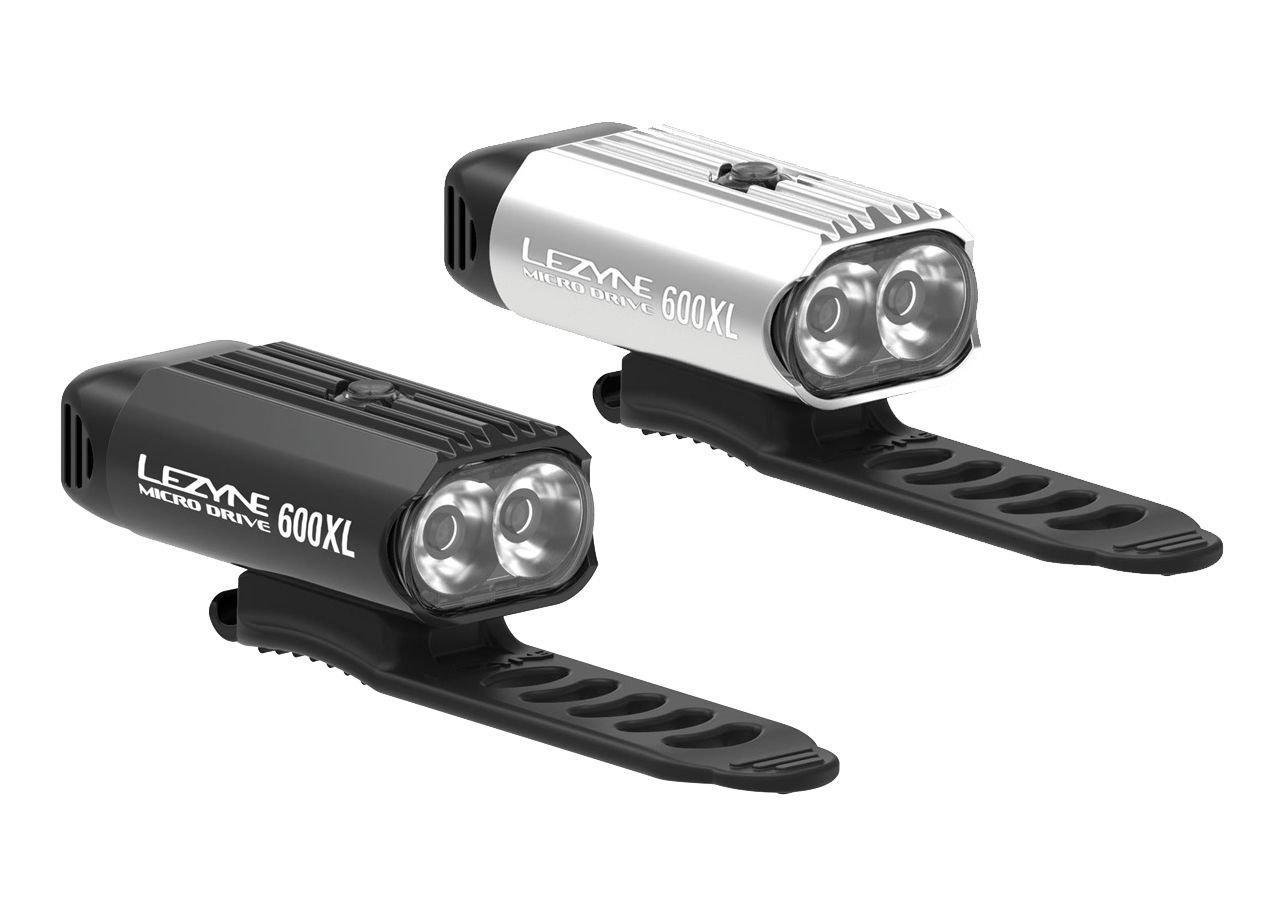 アクセサリー LEZYNE MICRO DRIVE 600XL + STRIP ALERT NEW Lezyne MICRO DRIVE 600XL & STRIP DRIVE LED Headlight