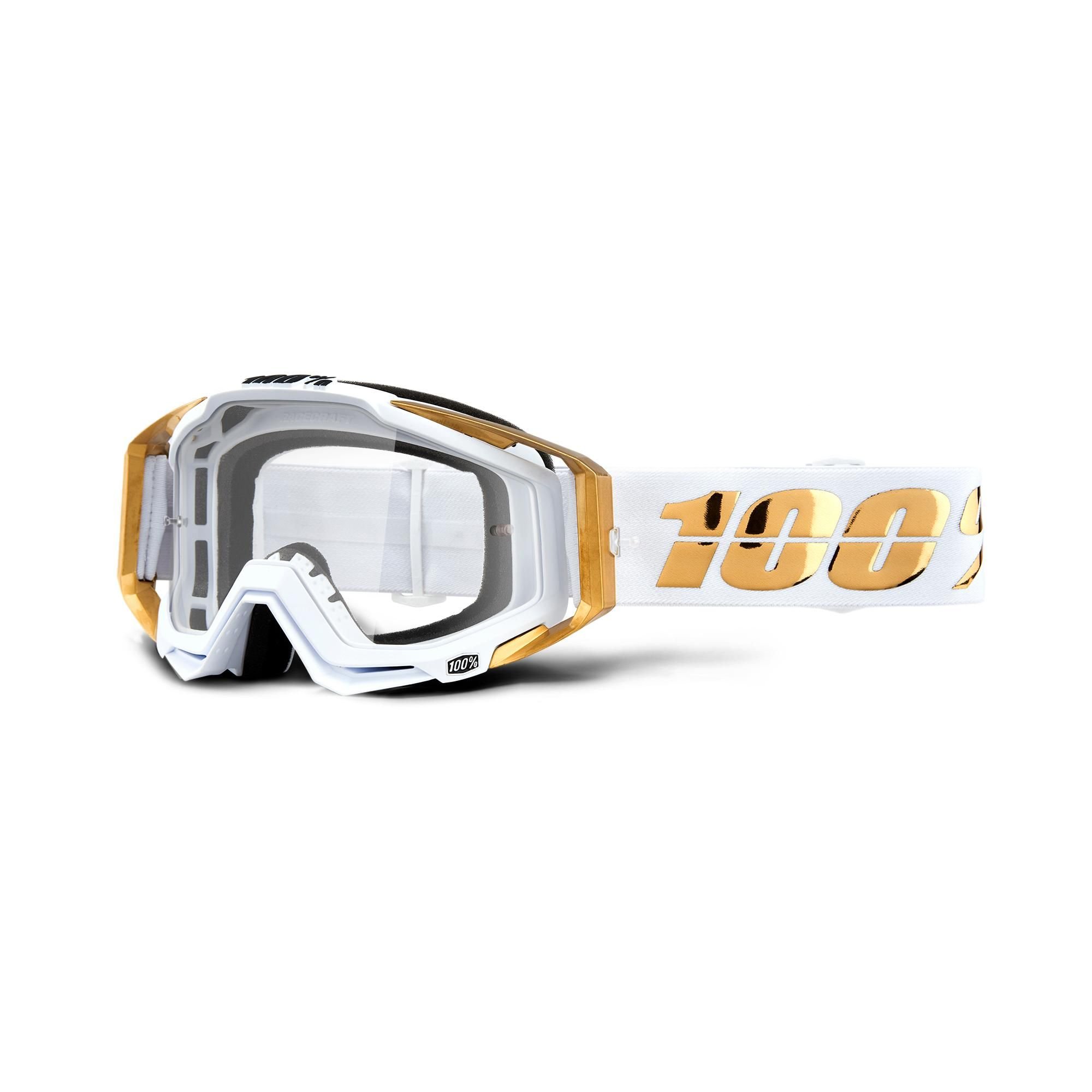 White deals 100 goggles