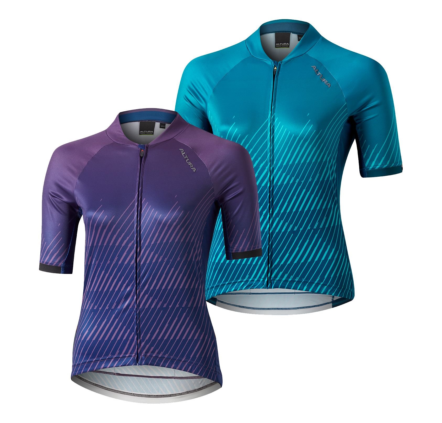 Altura Icon Wave Womens Short Sleeve Jersey Size 12 Wave Purple £21.