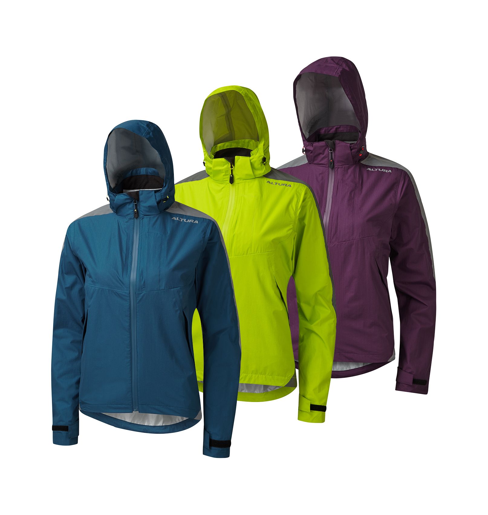 altura womens waterproof cycling jacket
