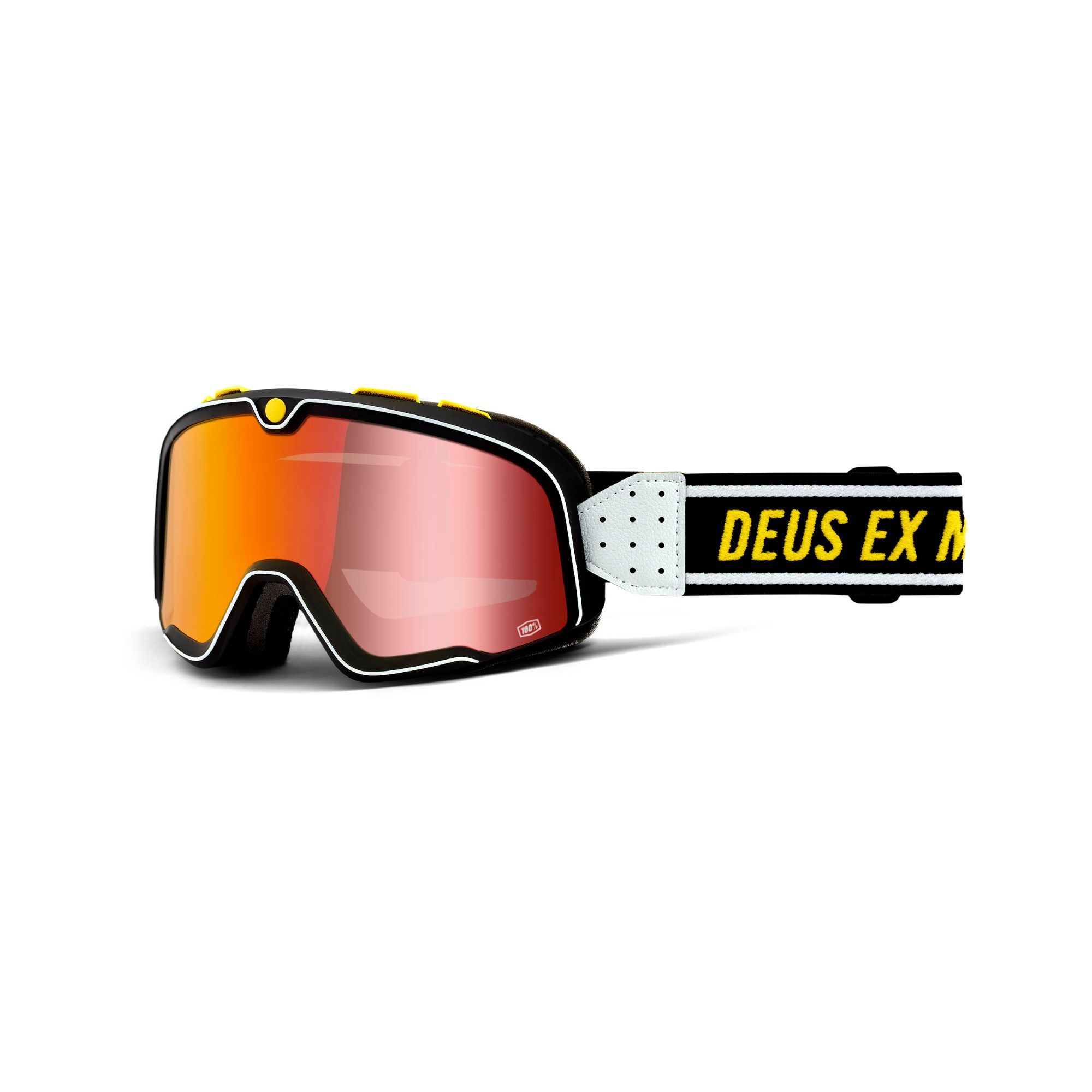 100% Barstow Goggles Deus/red Mirror Lens 2021 - £67.49 | Goggles