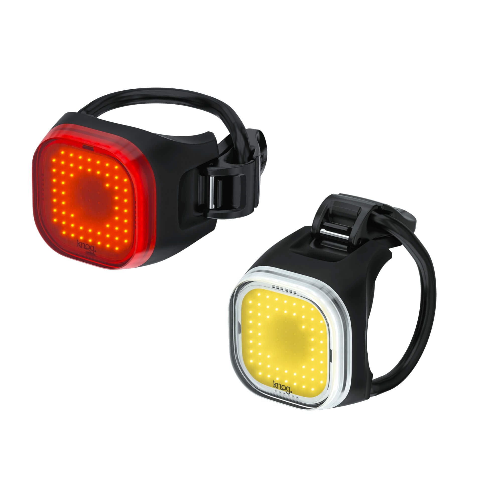 Knog Blinder Mini Square Light Twinpack 47.69 Lights Sets