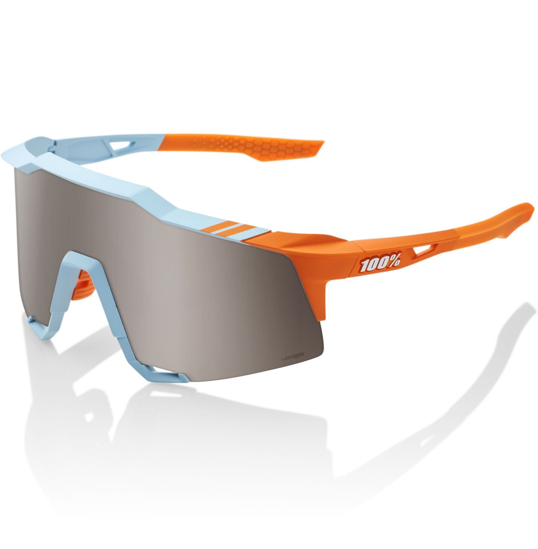 100 Speedcraft Sunglasses Two Tone hiper Silver Mirror Lens 84.99 100 Sunglasses Cyclestore