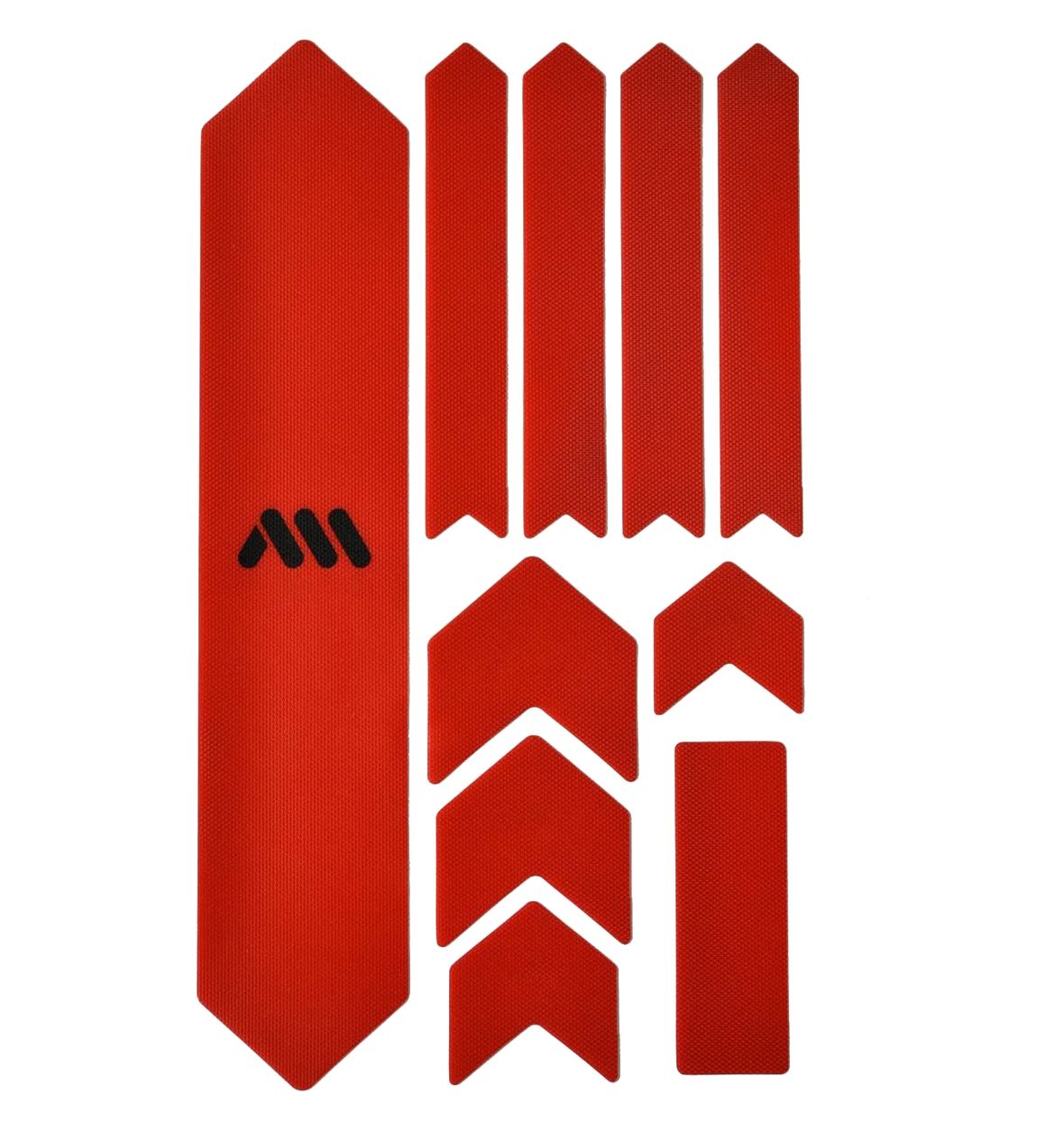 All Mountain Style Frame Guard Extra Frame Protection Kit Red