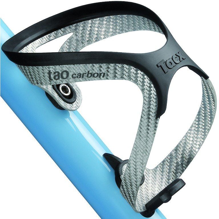 Tacx Tao Carbon Bottle Cage White With Source Bottle 35.99