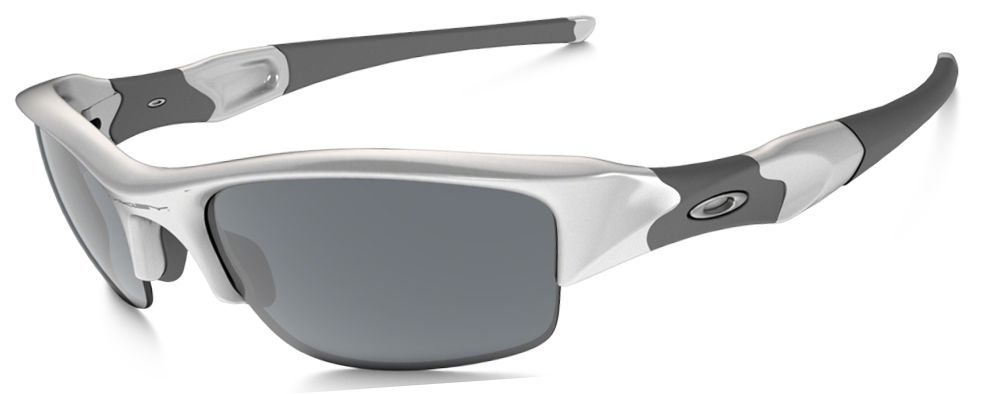 Oakley Flak Jacket Sunglasses Polished White/ Blk Iridium 03-882 - £ | Oakley  Flak Jacket Sunglasses | Cyclestore